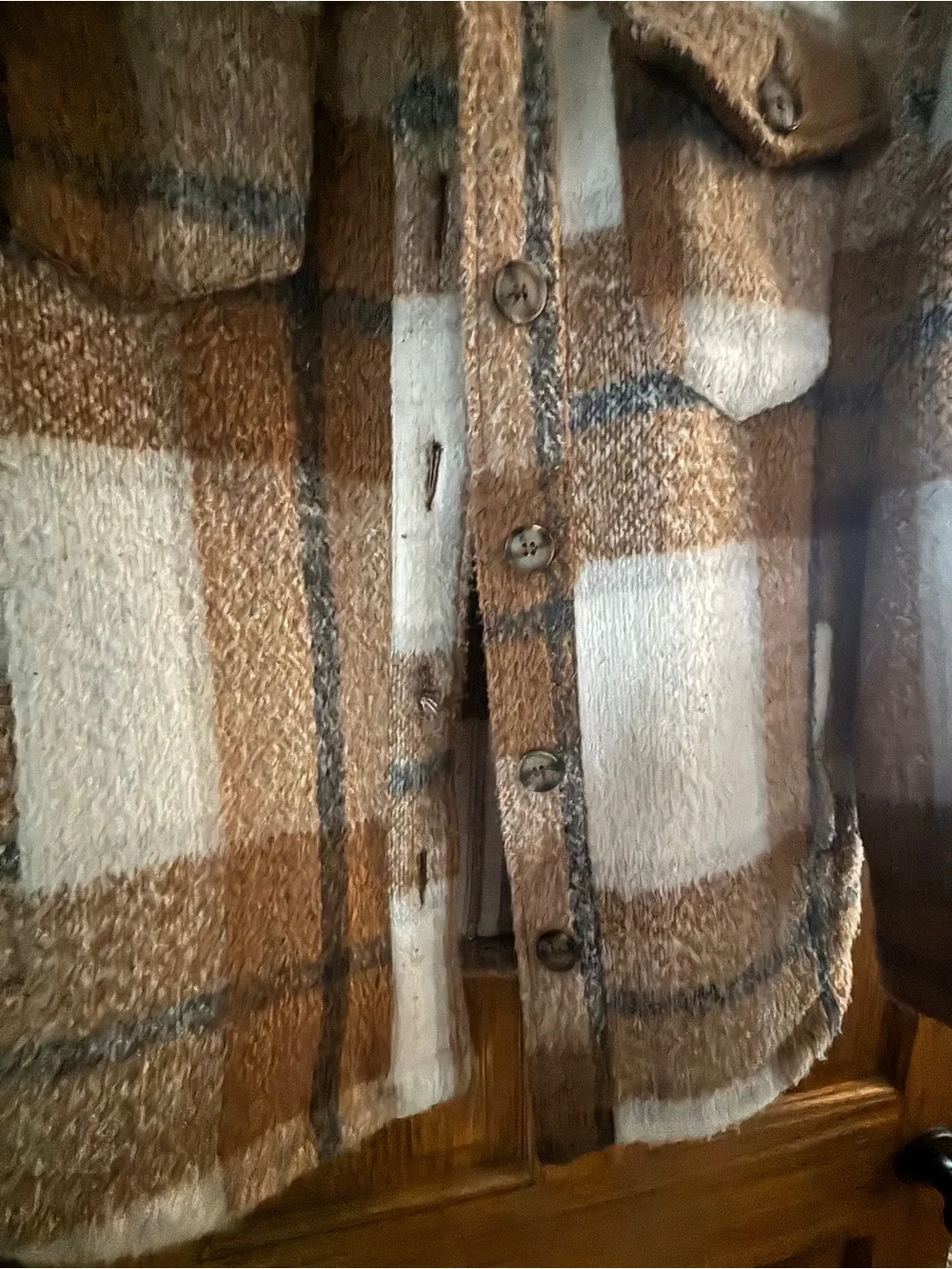 Avec Les Fills sweater jacket size M/L - Picture 3 of 4